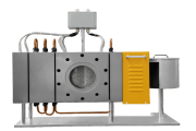 How do you change the screen on an automatic screen changer?